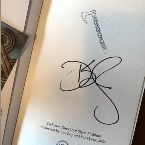 Fairyloot A Fate Inked in Blood special edition book - Picture 7 of 7